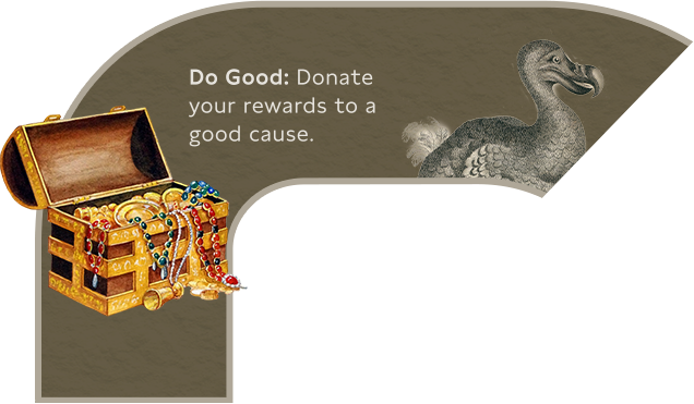 Do good: pay it forward when you donate your rewards to a good cause.
