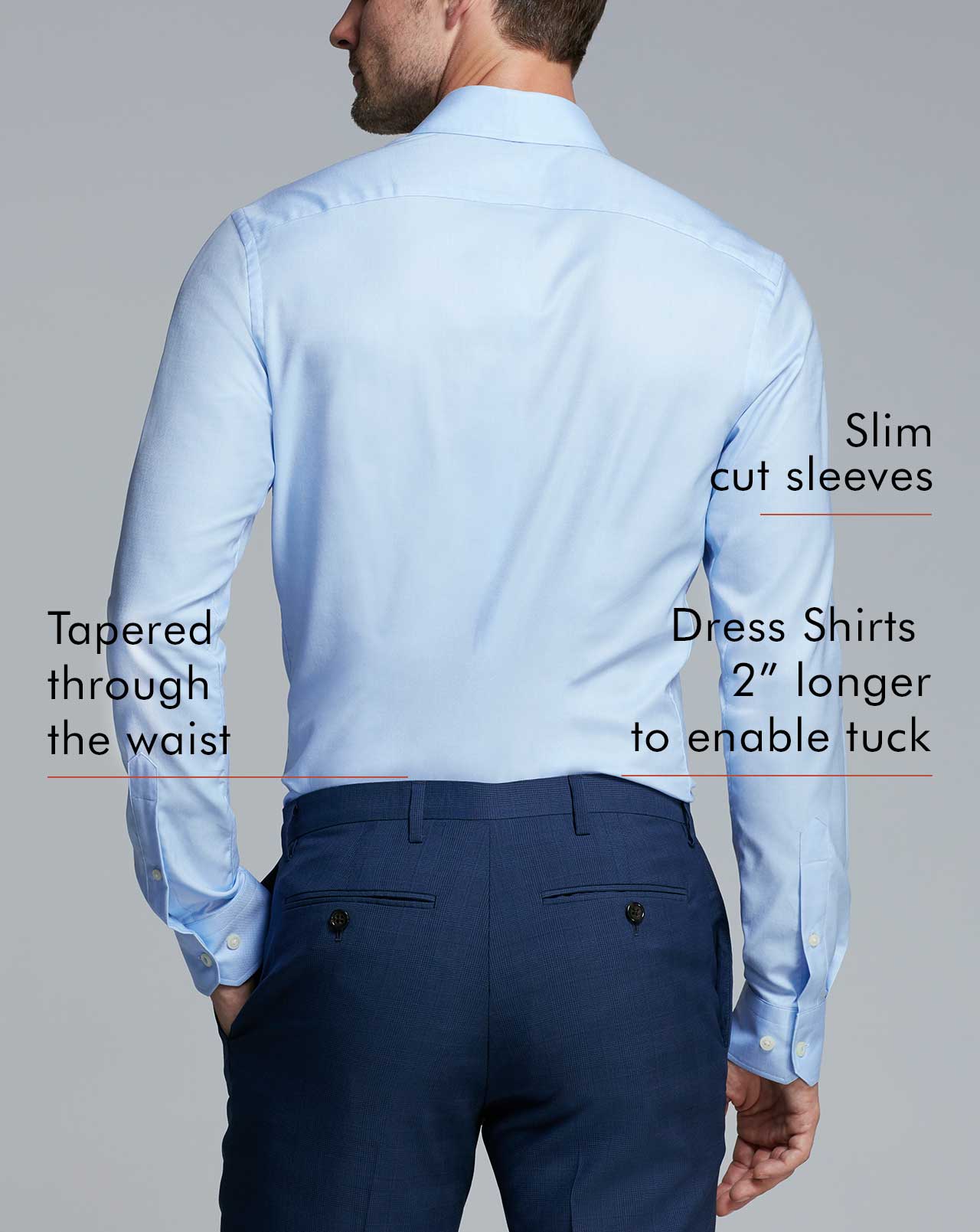 Slim fit shirt