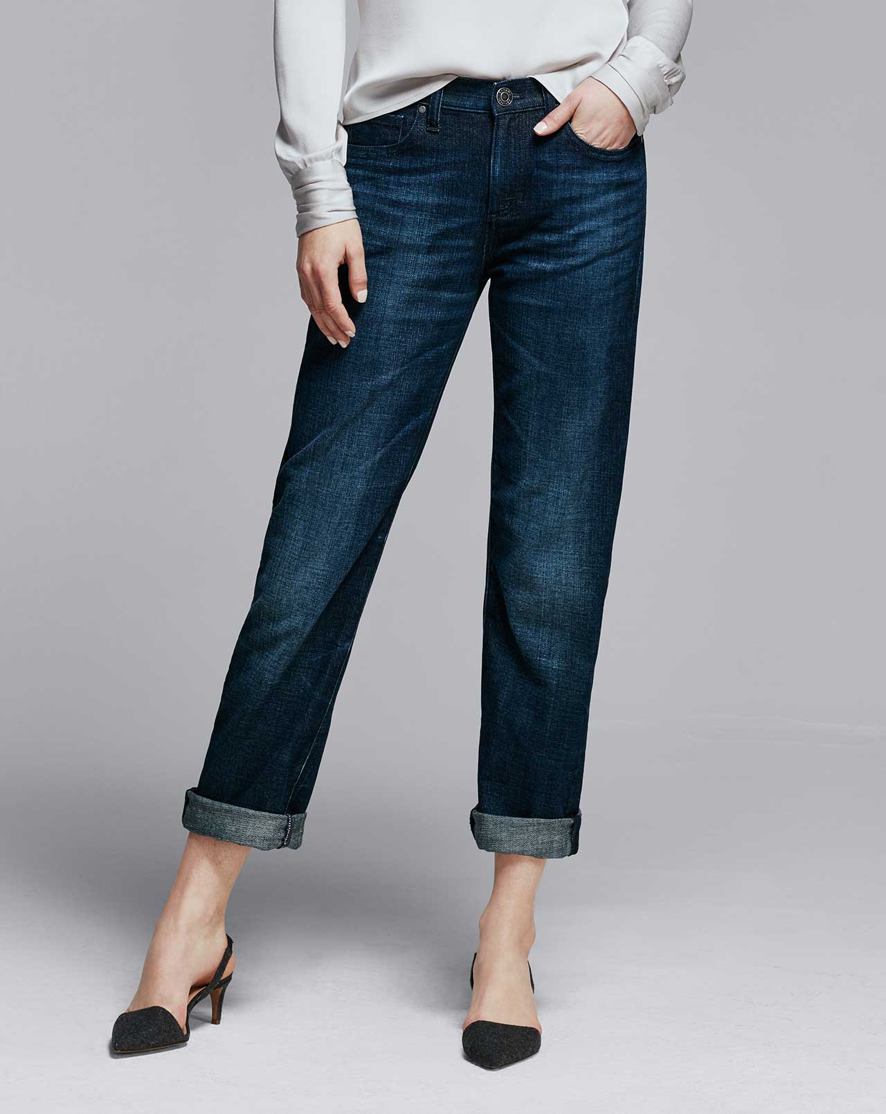 boyfriend fit denim thumbnail front