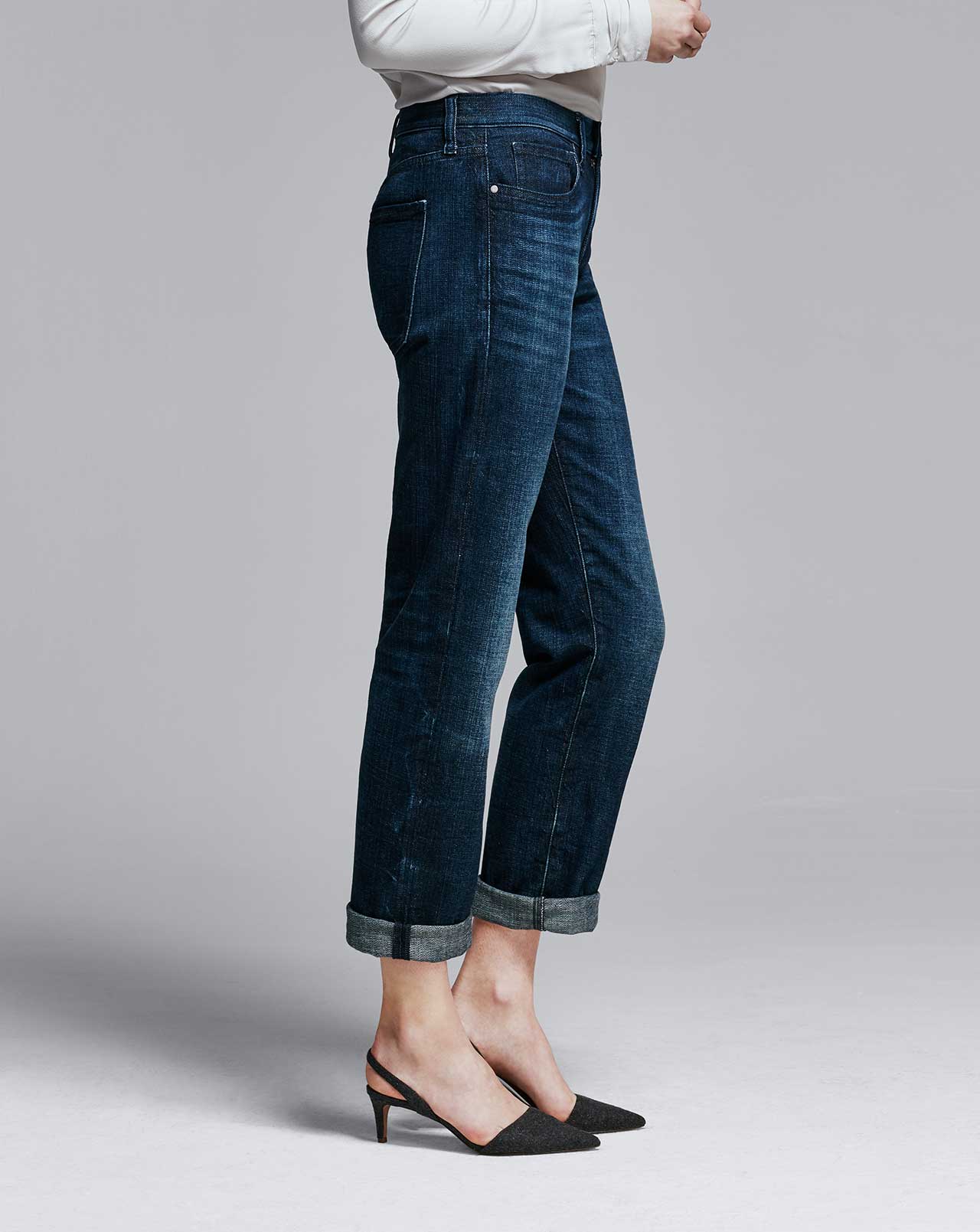 boyfriend fit denim thumbnail back