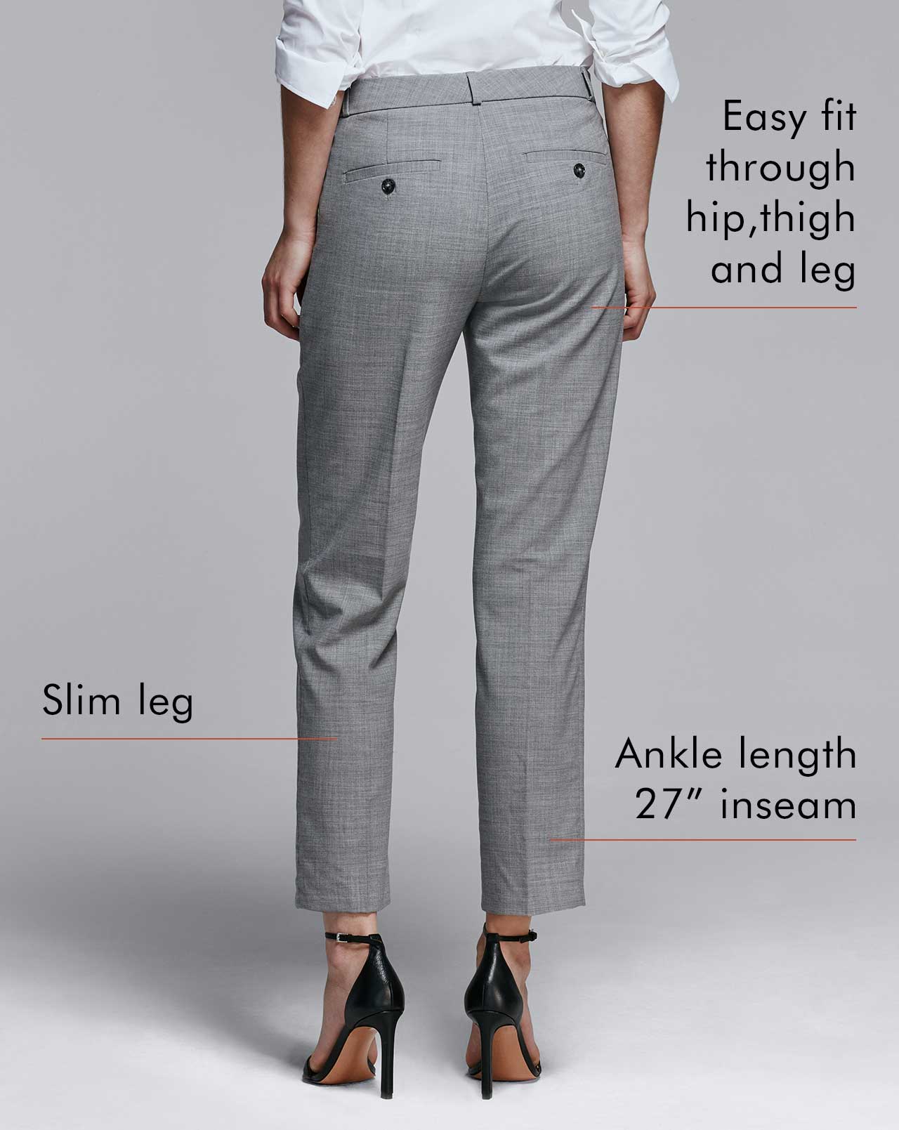 Fit Guide Women's Pants - Avery