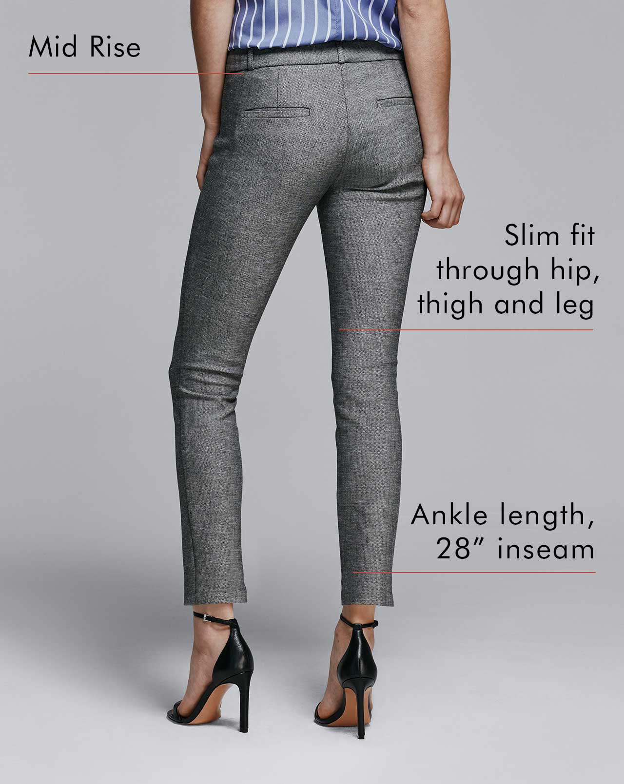 Fit Guide Women's Pants - Sloan