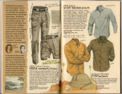 Banana Republic Spring 1987 Kenya Convertible Pants, Quiet Madras Shirt, Bombay Pith Helmet