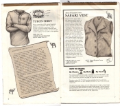 Banana Republic Catalog No.10 Holiday 1982 Yukon Shirt, Banana Republic Shirt, Safari Vest