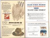 Banana Republic Catalog #34 Holiday 1987 Ticking Shirt, Safari Hat