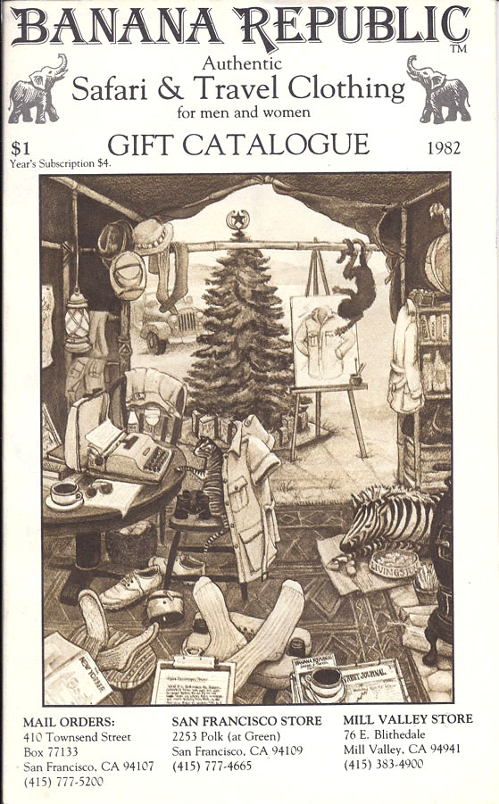 Banana Republic 1982 Gift Catalog by Patricia Ziegler
