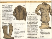 Banana Republic Catalog #15 Fall 1983 Writer\'s Sweater, Mukluks, Safari Shirt, Safari Rain Hat