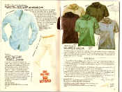 Banana Republic #27 Spring 1986 White Collar Workshirt, Australian Khaki Jeans, No-Polo Shirt