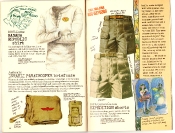 Banana Republic #27 Spring 1986 Banana Republic Shirt, Israeli Paratrooper Briefcase, Expedition Shorts