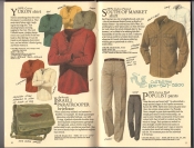 Banana Republic  Catalog #33 Fall 1987 Yukon Shirt, Israeli Paratrooper Briefcase, South of Market Shirt, Populist Pants
