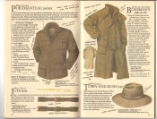 Banana Republic  Catalog #33 Fall 1987 Portmanteau Jacket, Jute Belt, Bushman's Raincoat, Town and Bush Hat