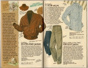 Banana Republic Spring 1987 On-The-Road Jacket, Ticking Shirt, Populist Pants