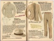 Banana Republic Summer 1987 No. 32 Traveler's Shirt, Panama Hat, Traveler's Sportcoat, Traveler's Trousers