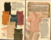 Banana Republic Summer 1986 No. 28 Classic Tank Top, Nairobi Business Shirt, Paul Ehrlich Travelogue