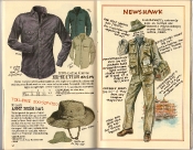 Banana Republic Holiday 1985, Expedition Shirt, French Army Bush Hat, Newshawk Gift Type