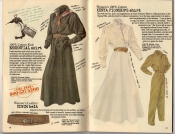 Banana Republic Spring 1987 Essential Skirt, Cinch Belt, Kenya Pioneer's Shirt