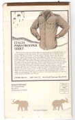 Banana Republic Catalog No.10 Holiday 1982 Italia Paratrooper Shirt