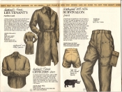 Banana Republic Catalog #15 Fall 1983 French Lieutenant\'s Raincoat, French Officer\'s Shirt, Survivalon Pants