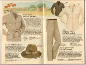 Banana Republic Summer 1987 No. 32  Safari Jacket, Safari Hat, Safari Shirt, Safari Pants