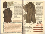 Banana Republic Catalog #30 Holiday 1986 Leather Bush Vest, Bushman\'s Raincoat, Jute Belt