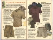 Banana Republic #26 Fall 1986 Bushman's Shirt, Walkabout Shorts, No-Horse Shirt, Expedition Shorts