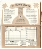 Banana Republic Catalog No.10 Holiday 1982 Order Form