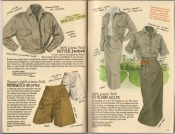 Banana Republic Spring 1987 Battle Jacket, Memsahib Shorts, Strider Skirt