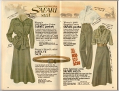Banana Republic Summer 1987 No. 32  Women's Safari Jacket, Women's Safari Pants, Safari Skirt, Santa Fe Belt