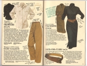 Banana Republic #26 Fall 1986 Chanteuse Shirt, Chino Trousers, Traveler's Dress, Save-The-Tiger Belt