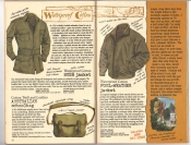 Banana Republic #26 Fall 1986 Waterproof Cotton Jacket, Australian Schoolbag, Foul-Weather Jacket