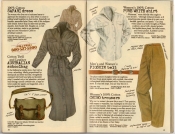 Banana Republic Spring 1987 Safari Dress, Australian Schoolbag, Pure White Shirt, Pigskin Belt, Women's Chino Trousers