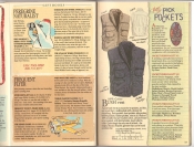 Banana Republic Catalog #34 Holiday 1987 Banana Republic Catalog #34 Holiday 1987 Gift Book Selector, Bush Vest
