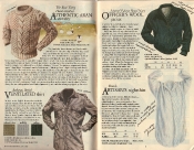 Banana Republic #21  Christmas 1984 Arans Sweater, Ventilated Shirt, Officer's Wool Jacket, Artisan's Nightshirt