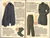Banana Republic Catalog #30 Holiday 1986 French Naval Cape, West German Overcoat, Nato Fatigues