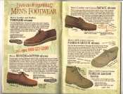 Banana Republic Catalog #30 Holiday 1986 Toeguard Shoes, Running Bottom SHoes, Safari Shoes, Foreign Legion Shoes, Foreign Legion Boots