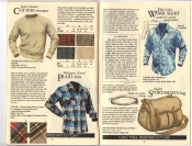 Banana Republic Fall UPDATE 1984 Indoor-Outdoor Sweater, Portuguese Plaid Flannel Shirt, White Collar Work Shirt, English Sportsman's Bag