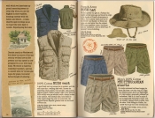 Banana Republic Spring 1987 Cotton Bush Vest, Mediterranean Shorts, French Army Bush Hat