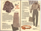 Banana Republic Catalog #30 Holiday 1986 Women\'s Denim Jacket, Denim Skirt, Women\'s Ticking Shirt, Women\'s Denim Jeans, Women\'s Money Belt