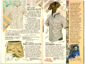 Banana Republic #27 Spring 1986 Carioca Shirt, Clay-Court Shorts, Bushman's Shirt