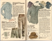 Banana Republic Holiday 1985, Ticking Shirt, Kenya Convertibles, Naturalist's Shirt, Traveler's Roll-Up Hat, Gerald Durrel, Testimonial