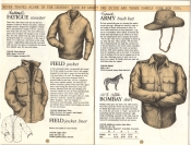 Banana Republic Catalog No. 16 Holiday 1983 Field Jacket, Fatigue Sweater, French Army Bush Hat, Bombay Shirt