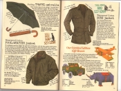 Banana Republic Catalog #30 Holiday 1986 Travel Umbrella, Foul Weather Jacket, Bush Jacket, Gift Boxes