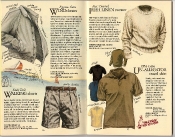 Banana Republic Catalog #22: Spring 1985 Windcheater, Walking Shorts, Irish Linen Sweater, Un-Alligator Shirt