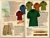 Banana Republic Summer 1987 No. 32  Walkabout Shorts, No-Horse Shirt, Jute Belt