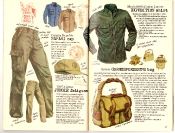 Banana Republic #27 Spring 1986 BR Safari Cap, Jungle Fatigues, Expedition Shirt, Correspondent's Bag