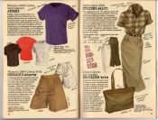 Banana Republic Summer 1987 No. 32 Short-Sleeved Jersey, Memsahib Shorts, Strider Skirt, Shoulder Bag