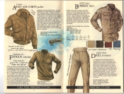 Banana Republic Fall UPDATE 1984 Army Air Corps Jacket, Fatigue Sweater, Bombay Shirt, Drill Trousers