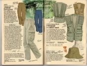 Banana Republic Summer 1987 No. 32 Jungle Fatigues, Portable Pockets Vest, Roll-Up Hat