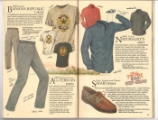Banana Republic Catalog #34 Holiday 1987 Banana Republic T-Shirt, All-Terrain Pants, Naturalist's Shirt, Safari Shoes