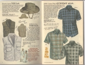 Banana Republic Summer 1987 No. 32  French Army Bush Hat, Bush Vest, Adirondack Shirt